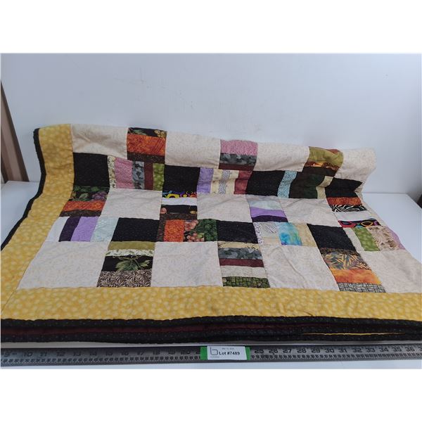 Large Throw Quilt- 72" x 52"