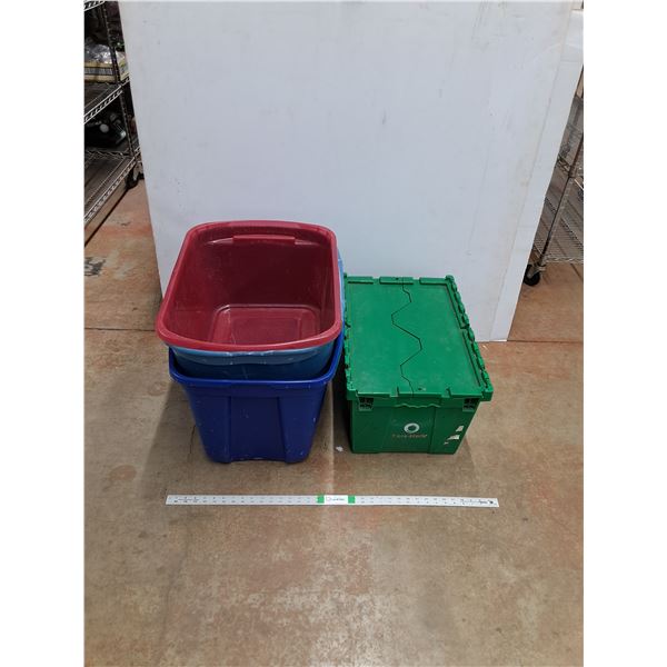 * Tubs - No Lids - Cannot Ship