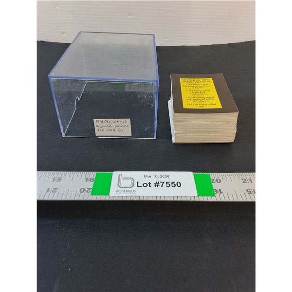 Hockey Cards- 1991/92 Ultimate- Set