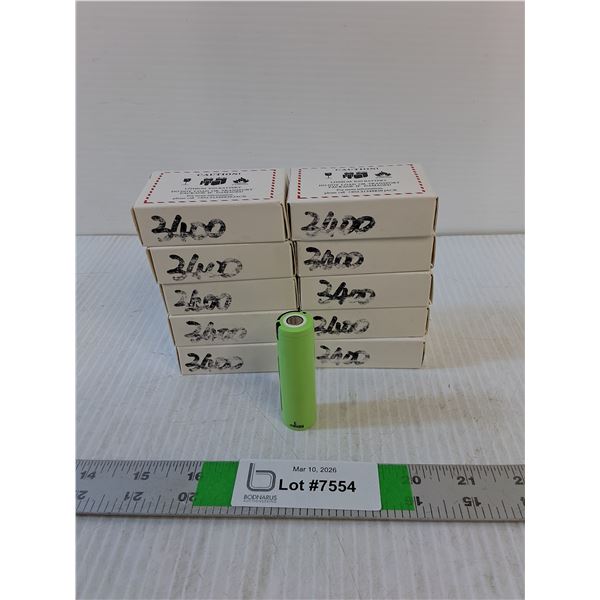 Lithium Ion Batteries  (20) As Is - PICK UP ONLY