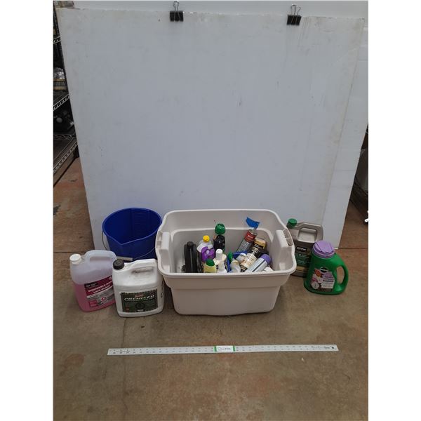 * Cleaning Products / Under Sink Chemical/ Automotive Fluids / Misc - Cannot Ship