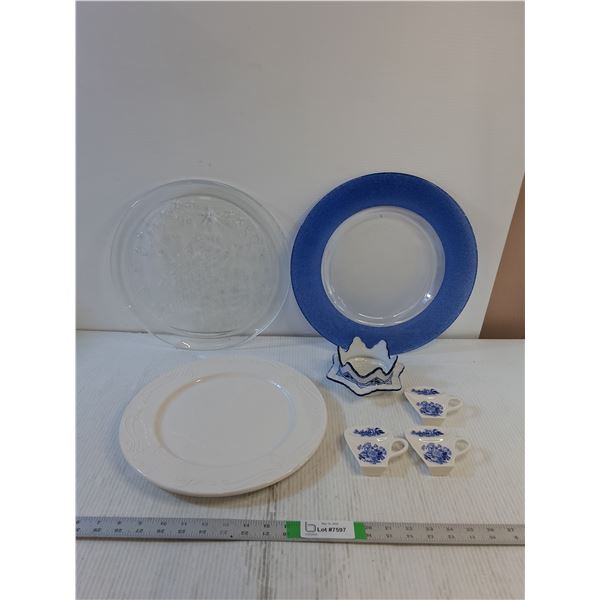 Assorted Glassware- Plates - Pick Up Preferred