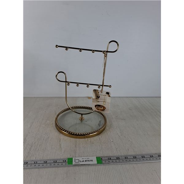 Brass Jewelry Stand