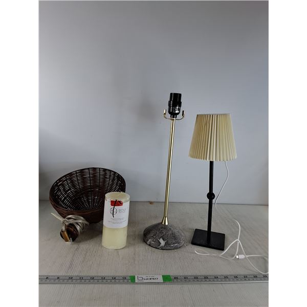 Candle, USB Lamp- Up To19" (as is), Misc, Cannot ship