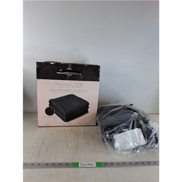 Rachel Zoe Weighted Throw NIB