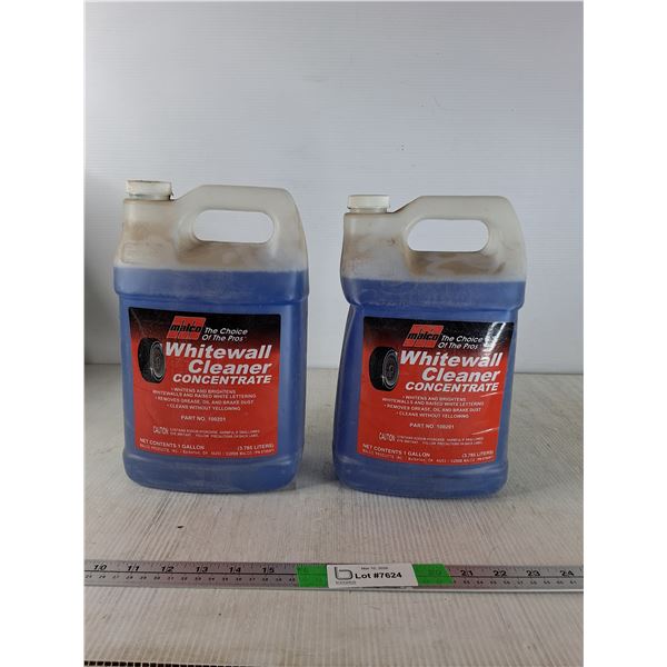 (2) 1 Gallon White Wall Cleaner Concentrate (cannot ship)