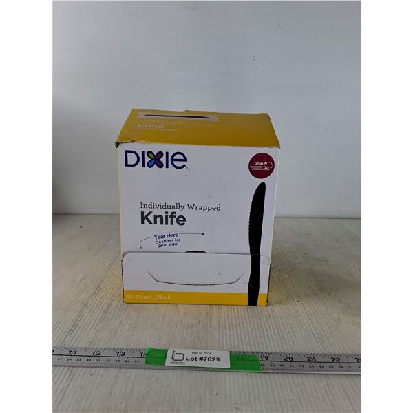 Dixie Bulk Knives Individually Wrapped
