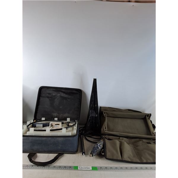 Mastercraft Rotary Tool (powers on, as is), PowerFist Bench Tool Belt, Misc - PICK UP