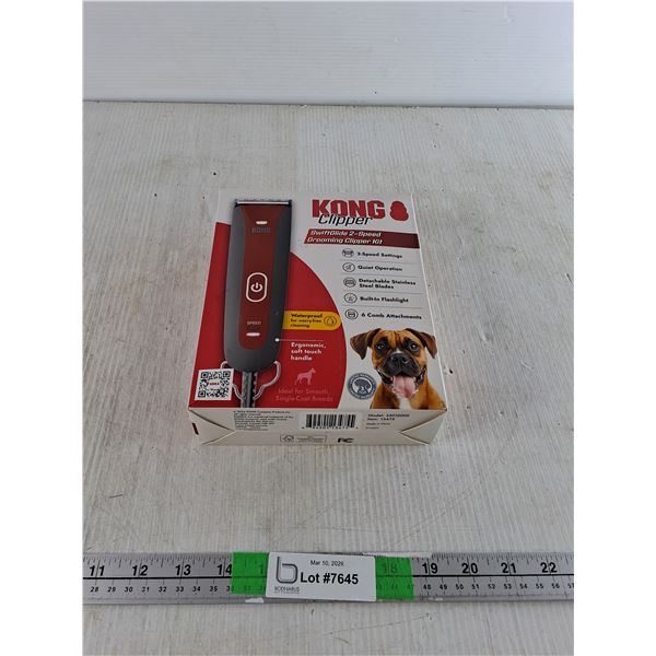 Kong Dog Grooming Clippers