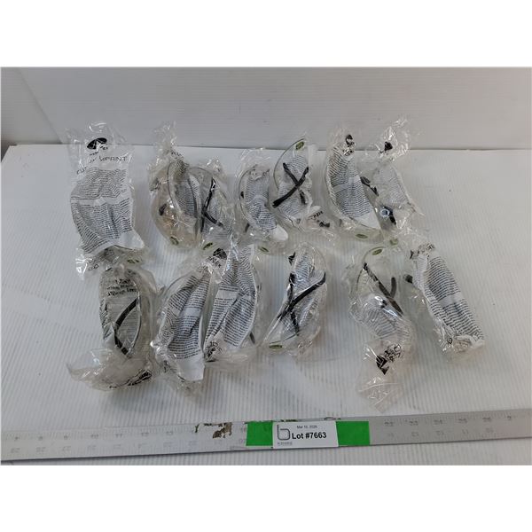 (13) PCL Safety Glasses- Appear New, Some Tinted