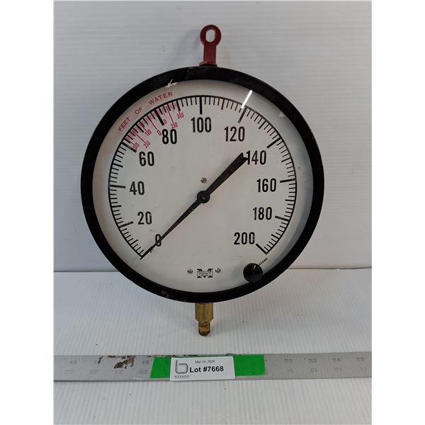 Marshalltown  Water Pressure Gauge