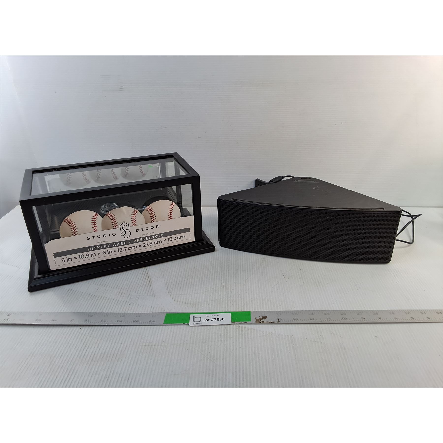 Samsung Speaker & Glass Display Case, Pickup Preferred - Bodnarus ...