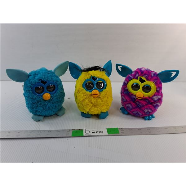 (3) Furbies- As Is