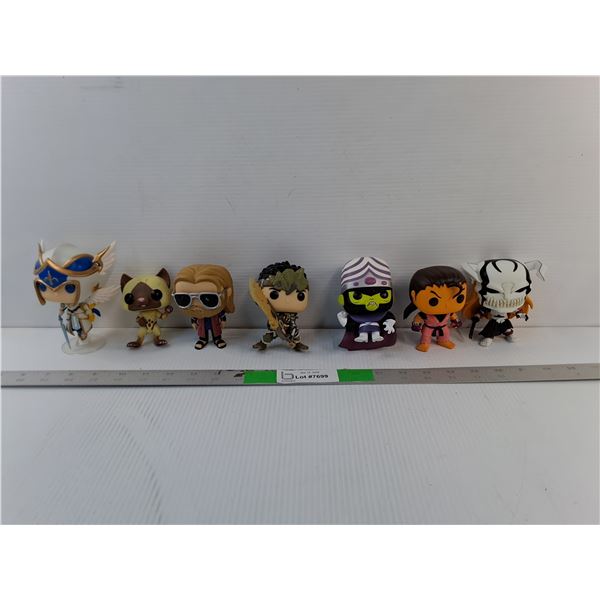 Funko Pop Figurines/Bobblehead- Powerpuff Girls, Thor, Summoners War, Misc.