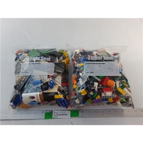 (2) Bags of Lego