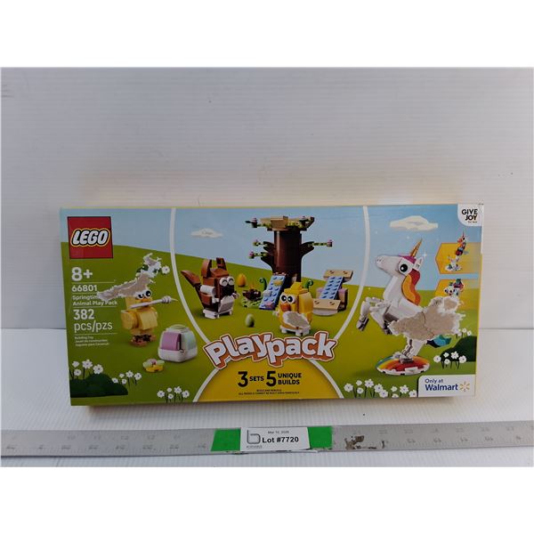 Lego Playpack Set- Sealed
