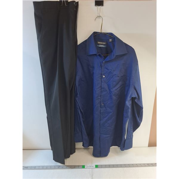 Men's Clothing- Assorted  - Dress Pants Black  34 x 30