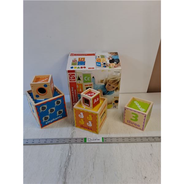 Kids Toys- 18 Mo. Plus, Wooden Play Blocks