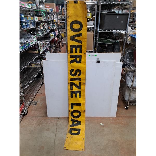 Oversize Load Banner 96" x 12"