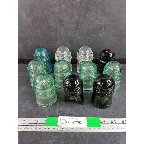 Glass Insulators - As Is