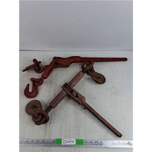 (2) Heavy Duty Load Binders - PICK UP