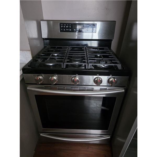 Samsung Gas Range - PICK UP AT WAREHOUSE IN SASKATOON   47" H X 30"W x 25"D