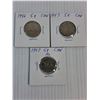 Image 4 : (6) Canadian Nickels-1943-47
