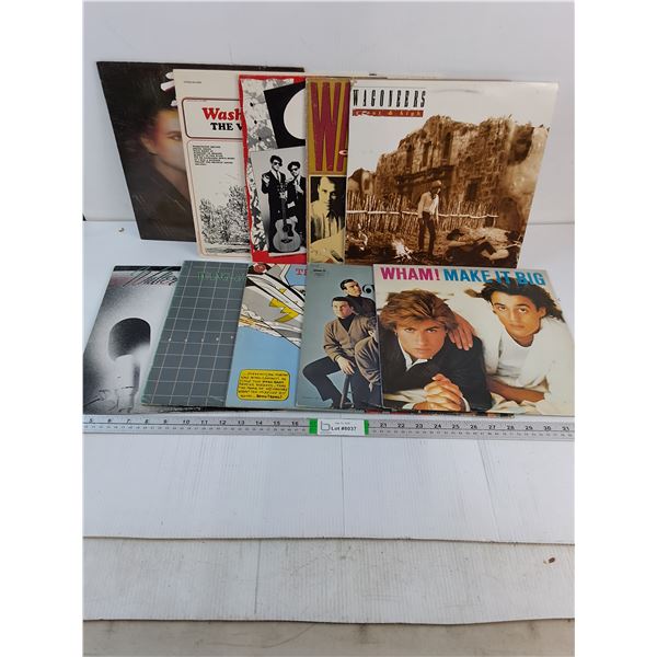 (10) Records Featuring Wham!,Wagoneers,Wang Chung,The Vogues and more