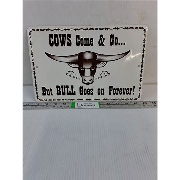 Metal Sign-12"x8"