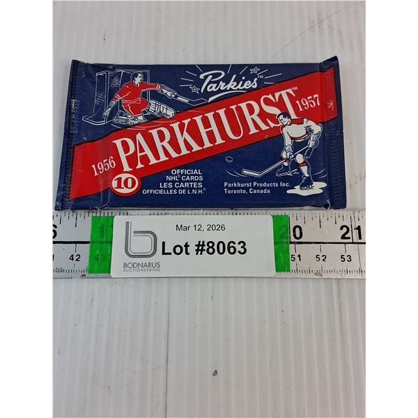 (1) Sealed Package of Parkhurst Hockey Cards 1994-Featuring 1956-57 Players