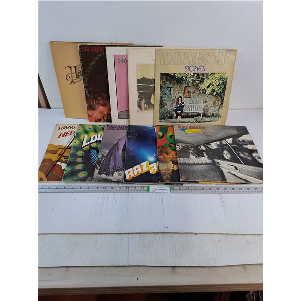 (11) Records Featuring (5) Nazareth,(4) Neil Young,Neil Diamond and Ned Landry
