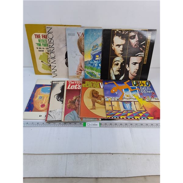 (10) Records Featuring Van Morrison,Van Halen,U@,UB-40,The Ventures (3) and more