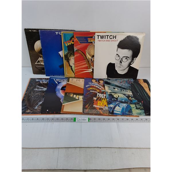 (10) Records Featuring (3) Triumph,(2) Trooper,(2) The Tubes and more