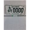 Image 1 : (1) 1980 Sample Plate The Klondike Yukon License Plate