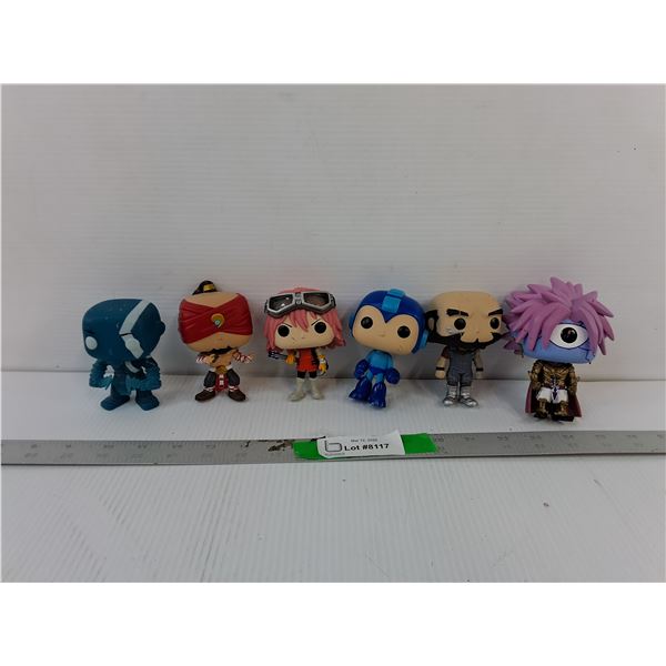 (6) Funko Pop My Hero Academia Figurines