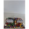 Image 2 : (2) Bags of Assorted Lego Pieces