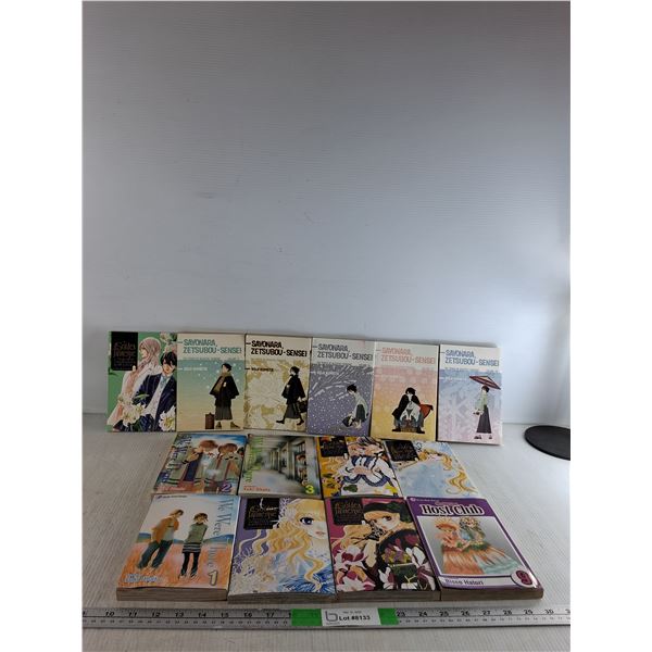 (14) Variety of Japanese Comic Books