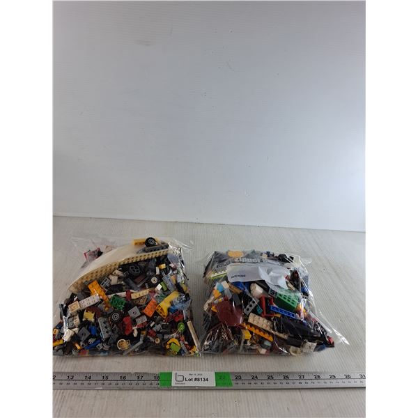 (2) Bags Of Assorted Lego