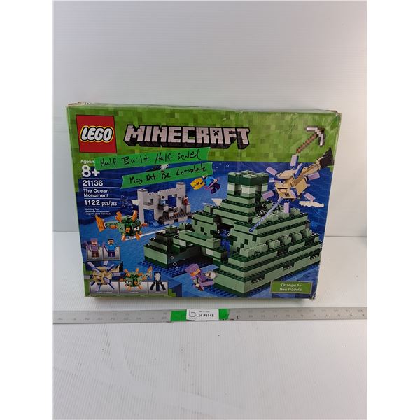 Lego Minecraft Set- As Is