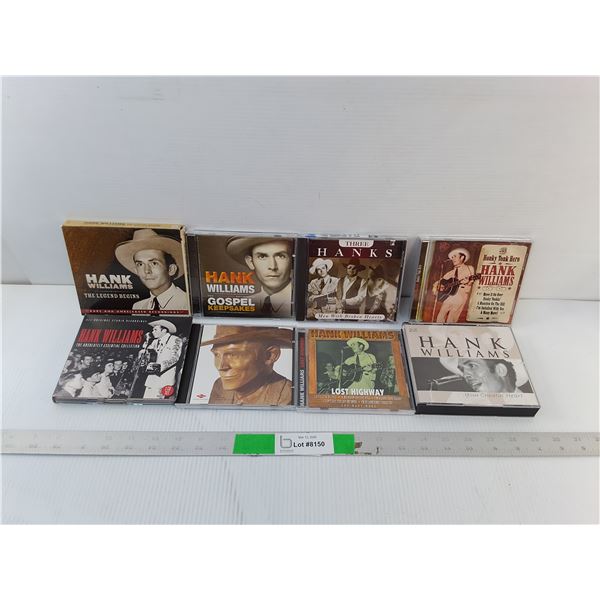 (12) Hank Williams CDs/Sets