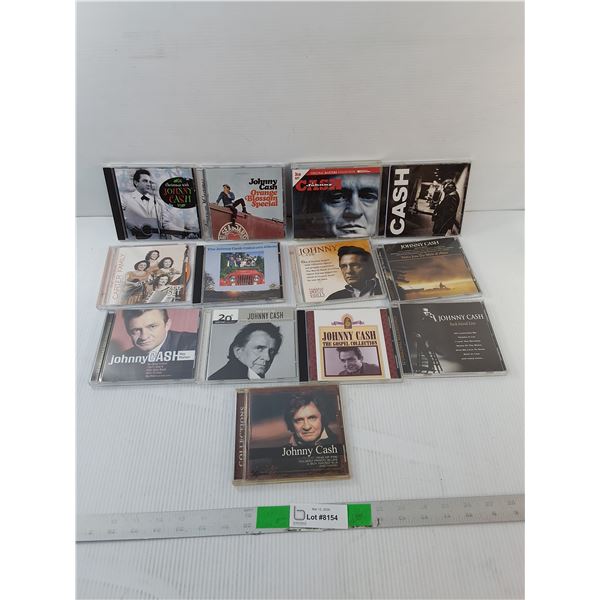 (13) Johnny Cash/The Cash Family CDs