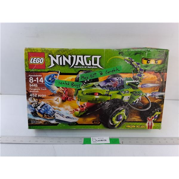 Lego Ninjajo Masters of Spinjitzu Set- As Is