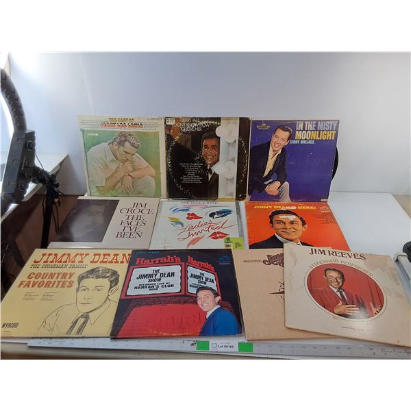 (10) Records- Jimmy Dean, Jerry Vale, Jerry Wallace, Misc.
