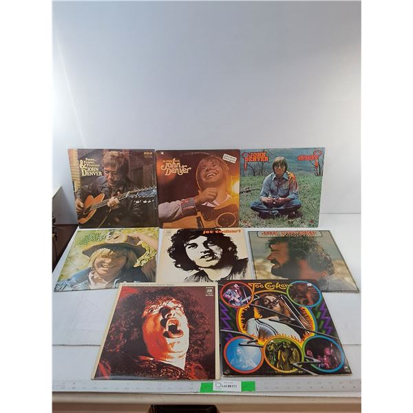 (8) Records- John Denver & Joe Cocker