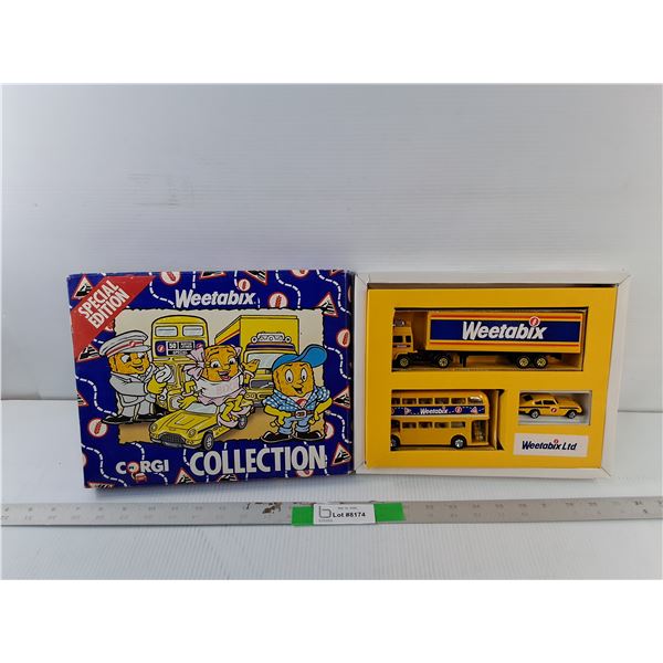 Weetabix Corgi Die Cast Model Vehicles