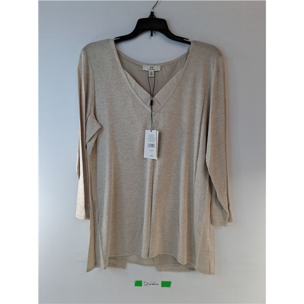 Women's Halston Long Sleeve Shirt- L, Appears New