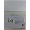 Image 2 : Thermoplastic Running Man/Emergency Sign 14"x9.5" (NIB)