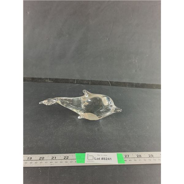 Decorative Glass Dolphin
