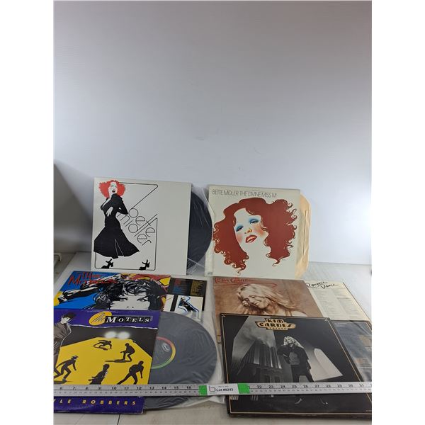 (6) Records- Bette Midler, The Motels, Kim Cardes
