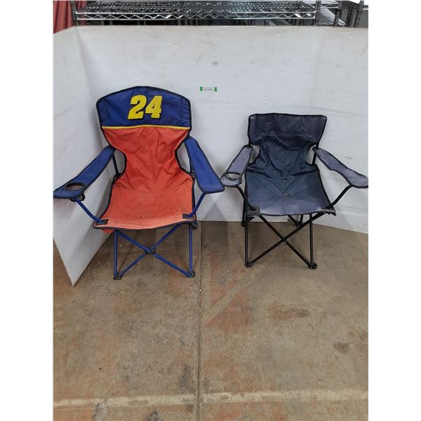 *(2) Folding Lawn Chairs, Cannot Ship
